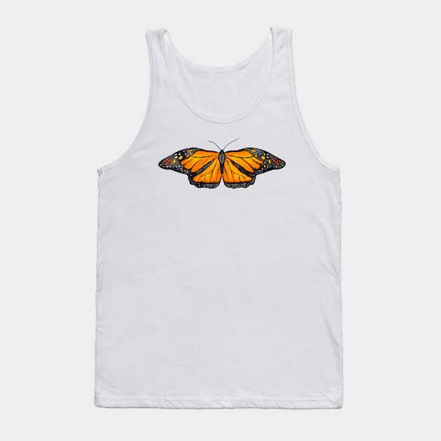 Butterflies Orange Tank Top by Raphoto1